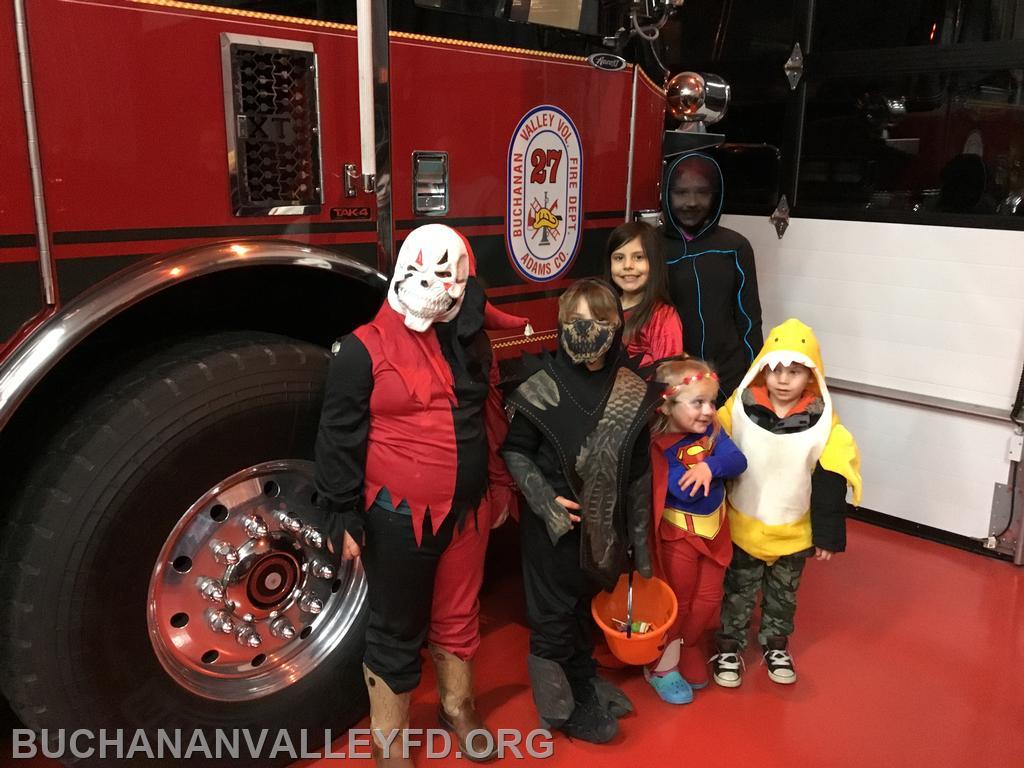 Trick or treat night! Buchanan Valley Fire Department